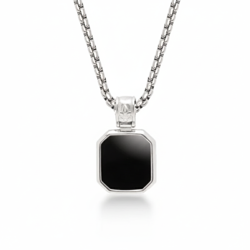 PENDANT I BLACK ONYX I STERLING SILVER
