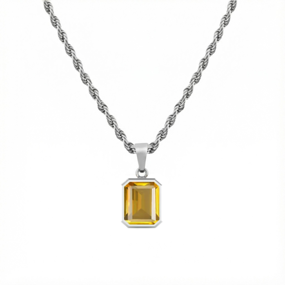 PENDANT I GOLDEN SUNSTONE I STERLING SILVER