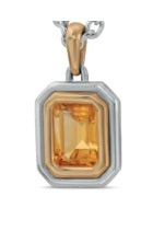 PENDANT I GOLDEN SUNSTONE I STERLING SILVER