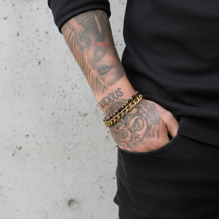 Conscious Contact (Gold) Bracelet