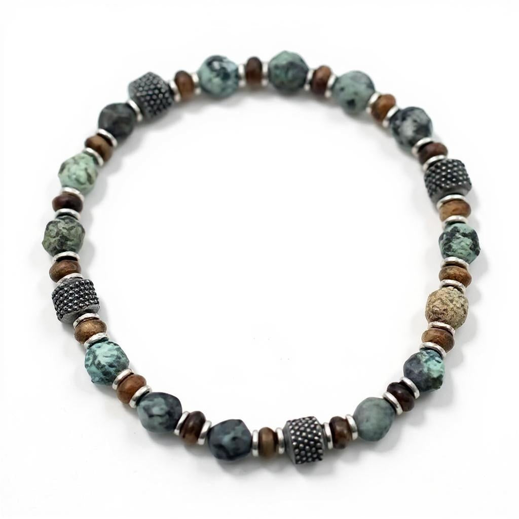 SUYANA BRACELET  I  AQUAMARINE  I  STERLING SILVER