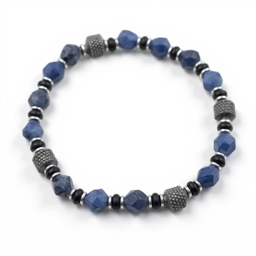 SUYANA BRACELET  I  LAPIS LAZULI  I  STERLING SILVER