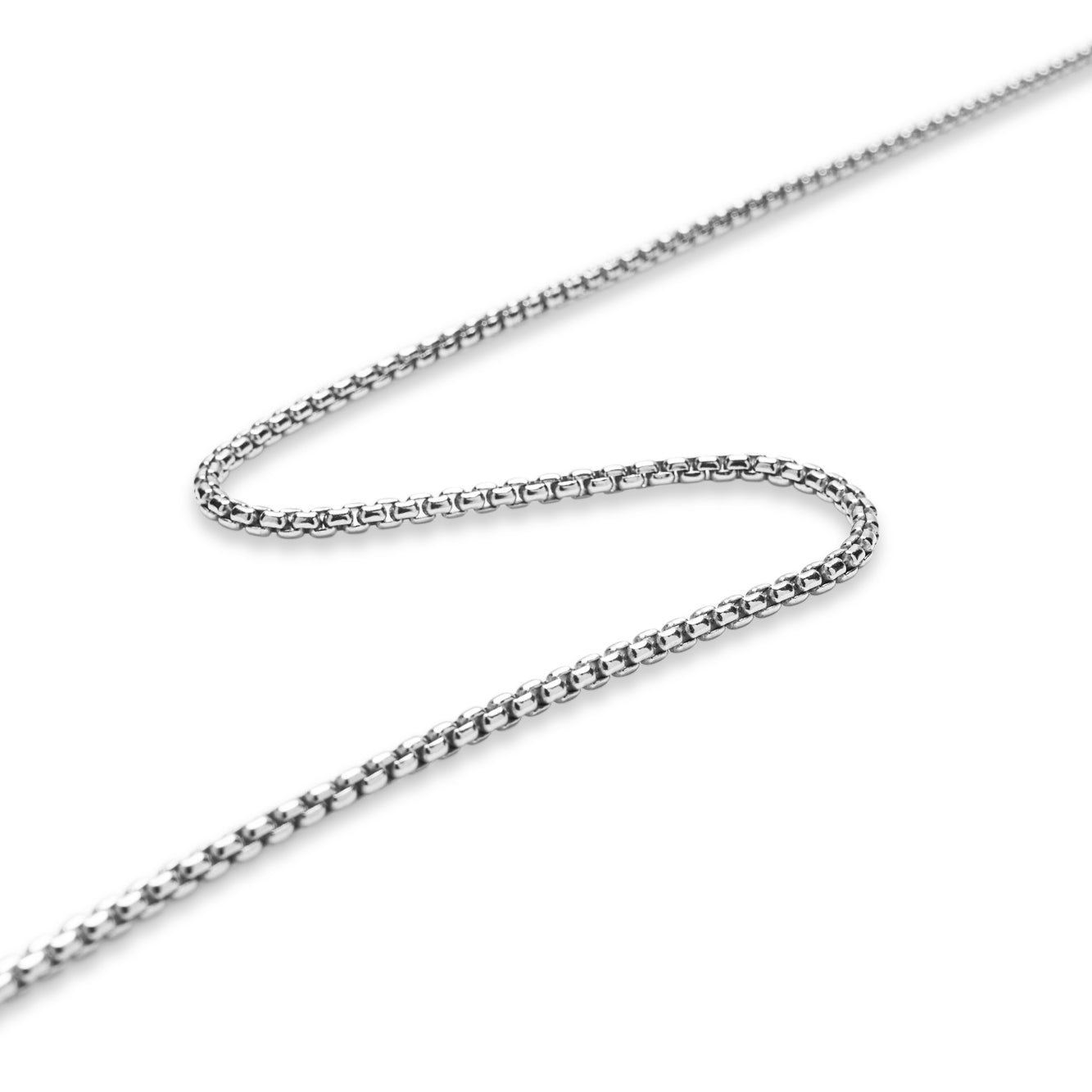 NECKLACE  I  BOXCHAIN 2MM  I  STERLING SILVER