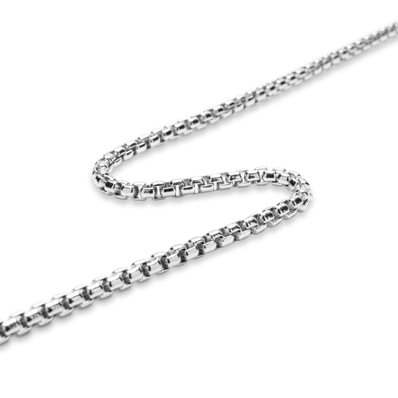NECKLACE  I  BOXCHAIN 3.5MM  I  STERLING SILVER
