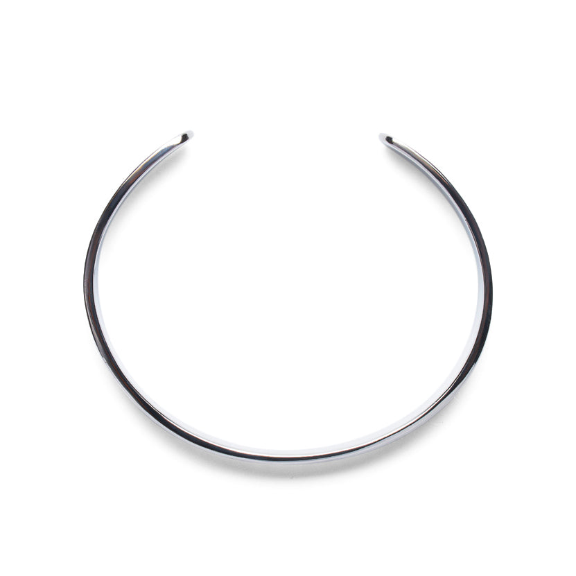 925 STERLING SILVER CUFF - BLACK HERRINGBONE  I  RILEY COLLECTION